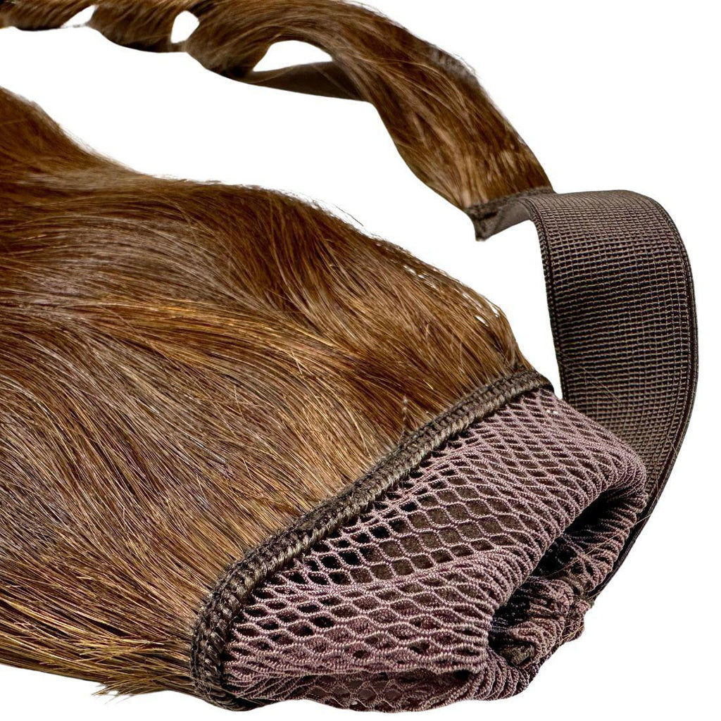 100% Human Hair Dark Brown Ponytail