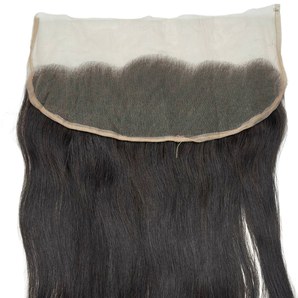 100% Raw Vietnamese Hair Straight 13x4 Swiss Frontal