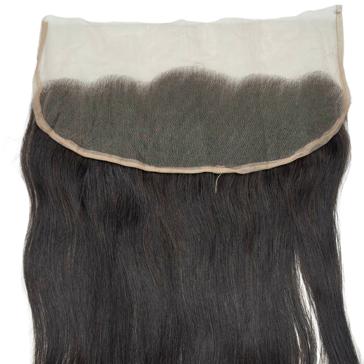 100% Raw Vietnamese Hair Straight 13x4 Swiss Frontal