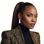 100% Human Hair Dark Brown Ponytail