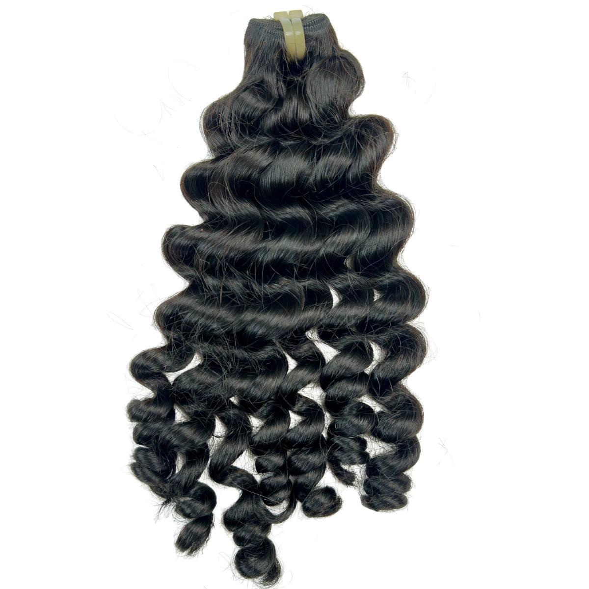 100% Vietnamese Human Hair Ripple Curly Bundle Deals