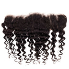 100% Virgin Human Hair Brazilian Deep Wave 13x4 Frontal