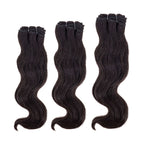 100% Raw Indian Human Hair Wavy Hair Bundle Deal