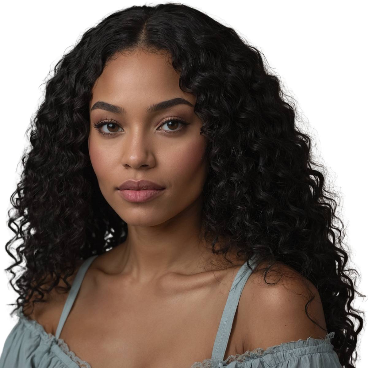 100% Virgin Human Hair Brazilian Kinky Curly Bundles