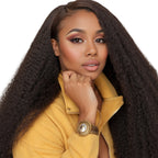 100% Virgin Human Hair Brazilian Kinky Straight Bundles