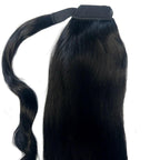 100% Human Hair Jet Black Ponytail