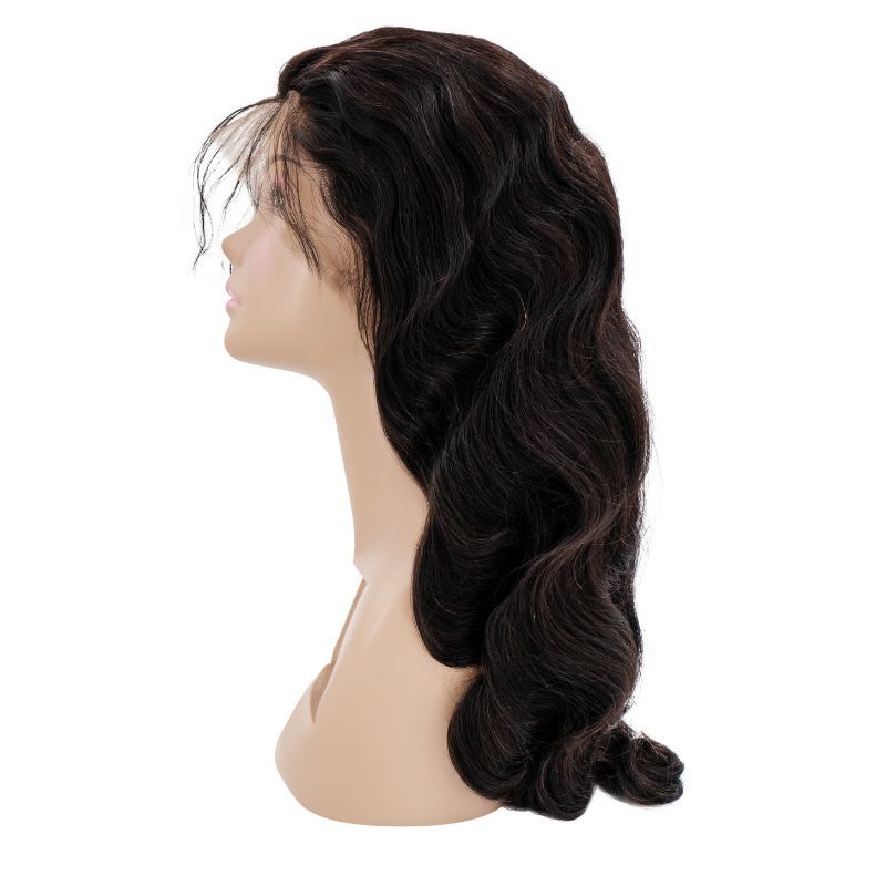 100% Virgin Human Hair Body Wave Full Lace Wig