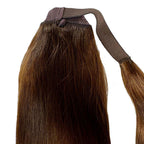 100% Human Hair Dark Brown Ponytail