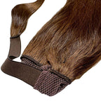100% Human Hair Dark Brown Ponytail