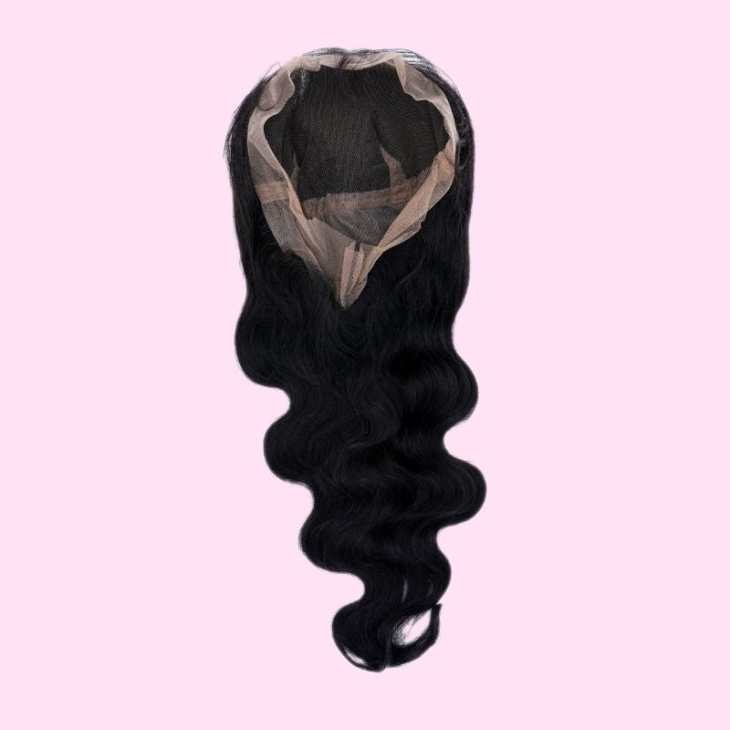100% Virgin Human Hair Body Wave Full Lace Wig
