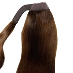 100% Human Hair Dark Brown Ponytail
