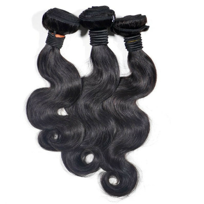 100% Virgin Brazilian Human Hair Body Wave Bundle Deals