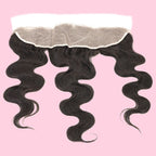 100% Virgin Human Hair Brazilian Body Wave 13x4 Frontal Transparent Lace