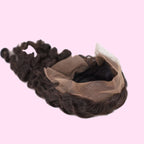 100% Virgin Human Hair Loose Wave 13x4 Transparent Lace Front Wig