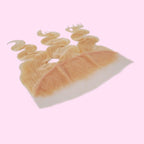 100% Virgin Human Hair Brazilian Blonde Body Wave Frontal