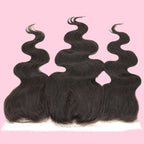 100% Virgin Human Hair Brazilian Body Wave 13x4 Frontal Transparent Lace