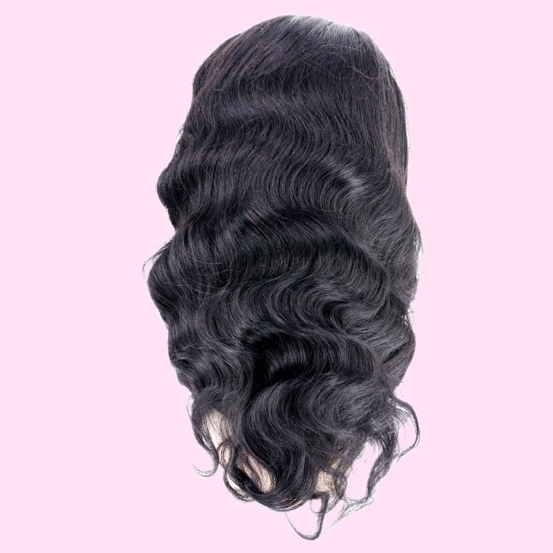 100% Virgin Human Hair Body Wave Full Lace Wig