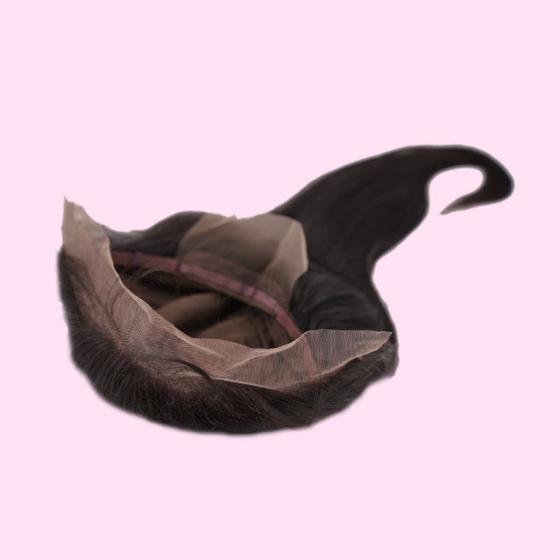 Straight 13x4 Transparent Lace Front Wig 100% Virgin Human Hair