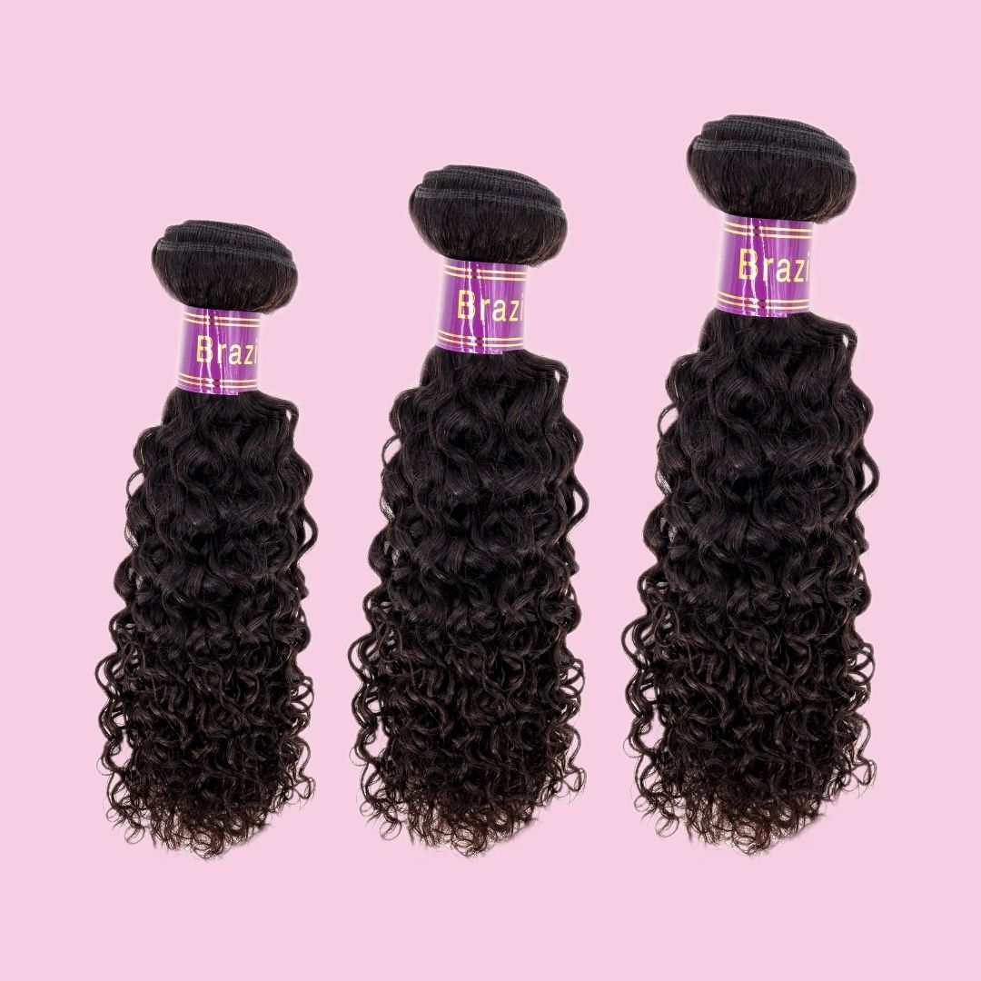 100% Virgin Brazilian Human Hair Kinky Curly Bundle Deals