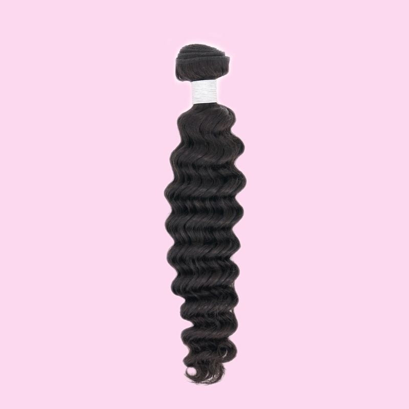 100% Virgin Human Hair Brazilian Deep Wave Bundles