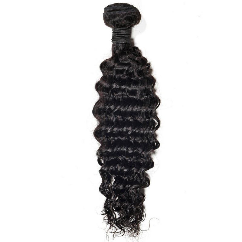 100% Virgin Human Hair Brazilian Deep Wave Bundles