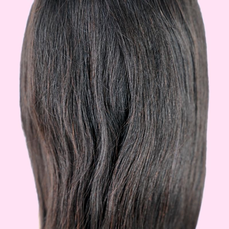 Straight 13x4 Transparent Lace Front Wig 100% Virgin Human Hair