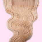 100% Virgin Human Hair Blonde Body Wave 13x4 Transparent Lace Front Wig