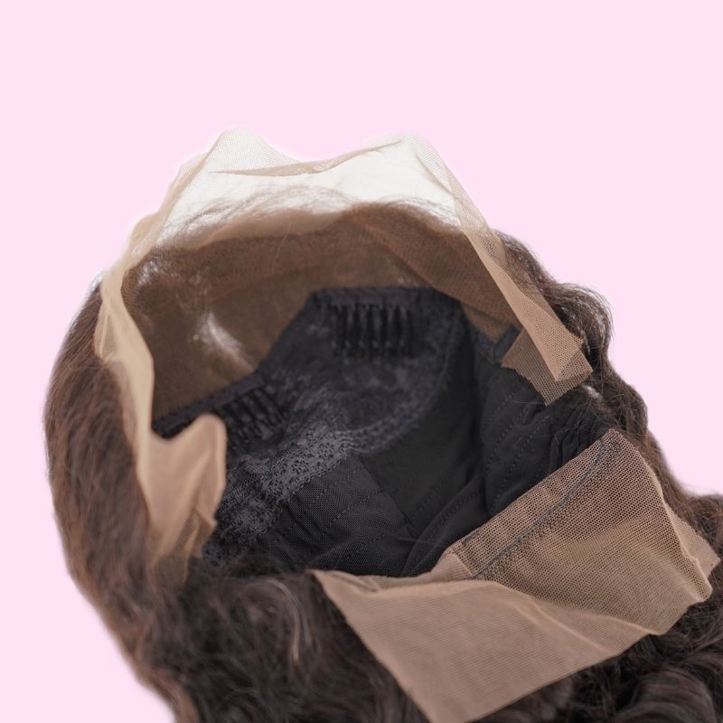 100% Virgin Human Hair Loose Wave 13x4 Transparent Lace Front Wig