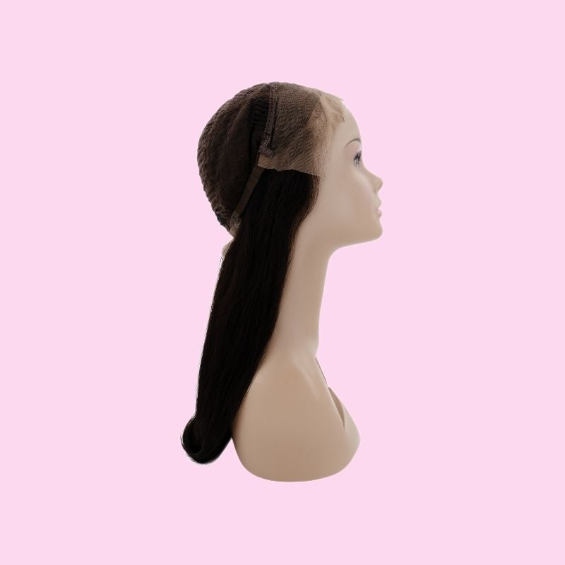 Straight 13x4 Transparent Lace Front Wig 100% Virgin Human Hair