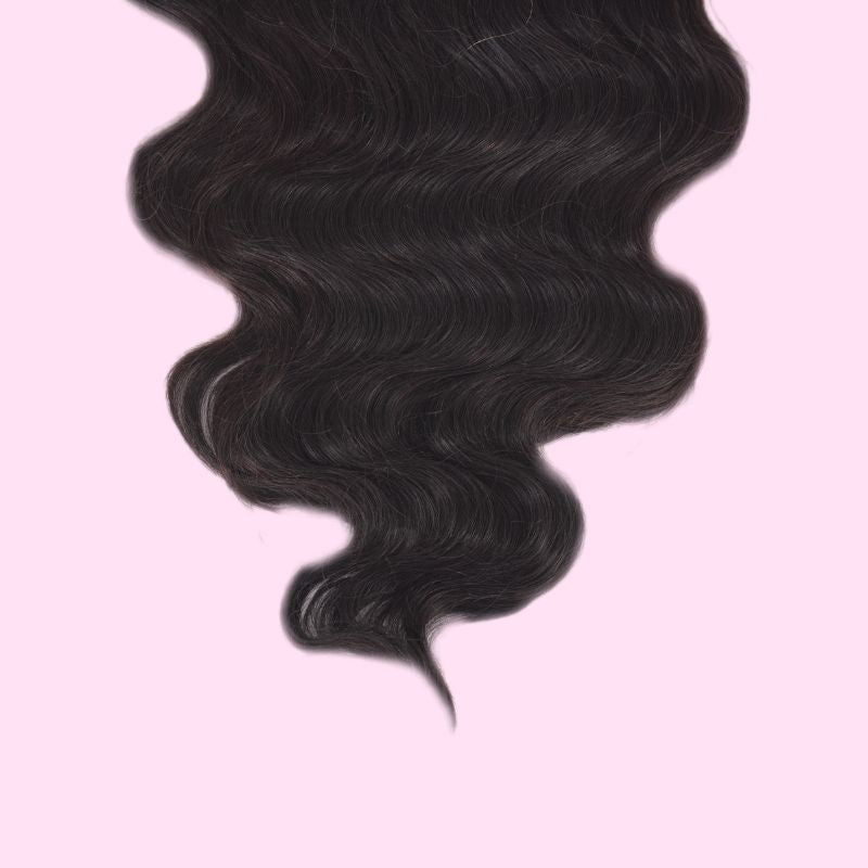 100% Virgin Human Hair Body Wave 13x4 Transparent Lace Front Wig 